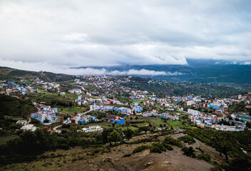 Fototapeta premium Morocco Chefchaouen blue city 