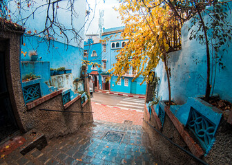 Morocco Chefchaouen blue city 