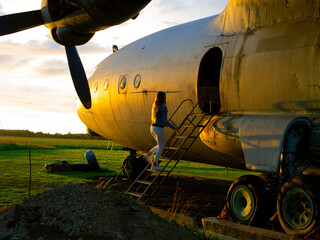 old military airplane