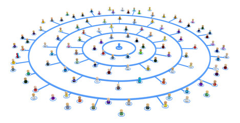 Cartoon Crowd System, Concentric