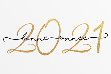 2021 - Bonne année - happy new year