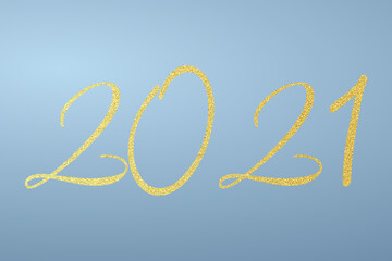 modern  and classy 2021 - happy new year 2021	
