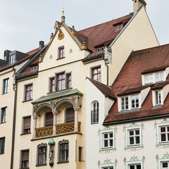An old building in the center of Munich