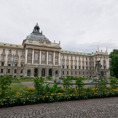 Fototapeta premium Historic building, museum, landmark in Munich