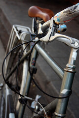old bicycle in morocco