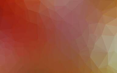 Light Green, Red vector blurry triangle template.