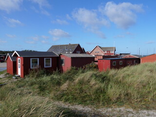 The small city of Skagen in the north of Denmark