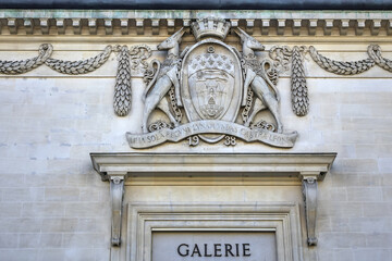 Bordeaux Gallery of Fine Arts (Musee des Beaux-Arts) built in 1881.Museum displays works by some of Europe's greatest painters as well as Bordeaux artists. Bordeaux, France. April 14, 2019.