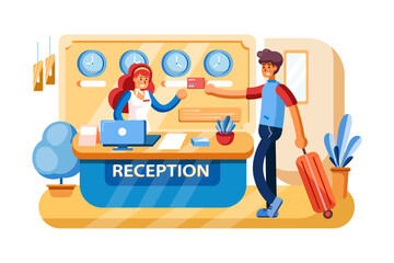 Payment System Vector Illustration concept. Can use for web banner, infographics, hero images. Flat illustration isolated on white background.