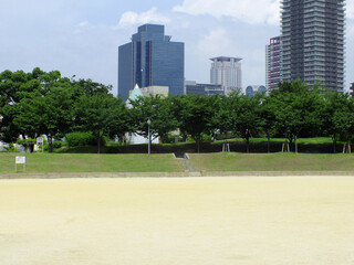 都会の運動公園