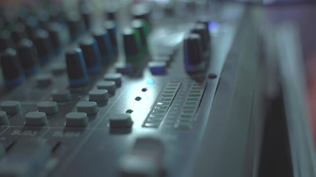 Soundboards on TV stations, sound designers use digital sound mixers in their studios.