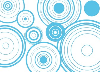 Naklejka premium abstract pattern with circles 