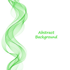 Abstract vector colorful wave lines y white background. Modern design elements. eps 10