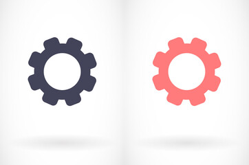 SETTINGS icon vector 10 eps design. lorem ipsum Flat Design JPG