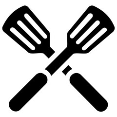 
A cooking utensil to work in kitchen called spatula
