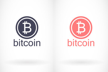 bitcoin icon . vector bitmain . illustration bitcoin . 10 eps bitcoin . simple image bitcoin