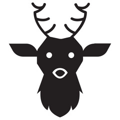 
An animals with horns usually eaten by hunting, deer hunting  
