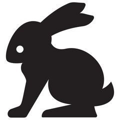 
Icon of a cute animal depicting rabbit
