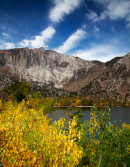 Naklejka premium Convict Lake Fall Color, Eastern Sierra, California