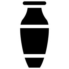 
Vase made of mud and ceramic known as ceramic vessel
