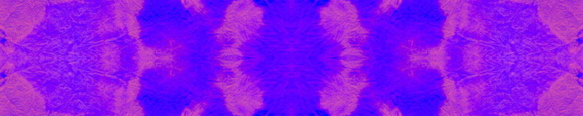 Obraz na płótnie Canvas Seamless Neon Batik Shibori Texture. Ethnic 
