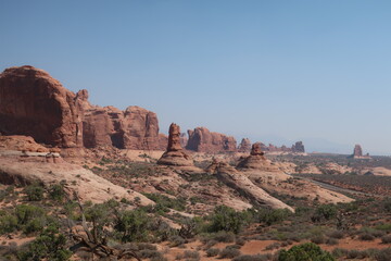 Rock formations in Utah