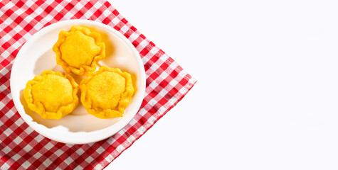 Colombian chicken stuffed cake - Colombian food