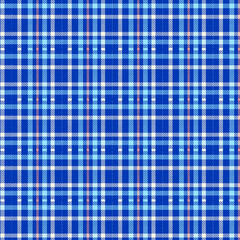 A blue plaid pattern for fabric texture. 