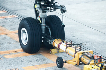 ジェット旅客機の車輪