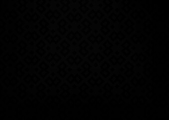 Dark Black vector pattern in square style.