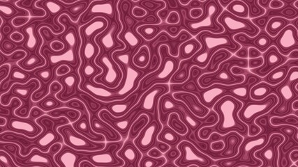Smooth patterned background in abstract red and white with gentle transitions