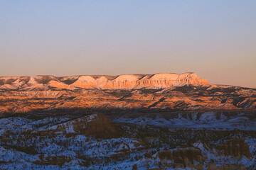 Naklejka premium Winter in Bryce Canyon National Park, utah