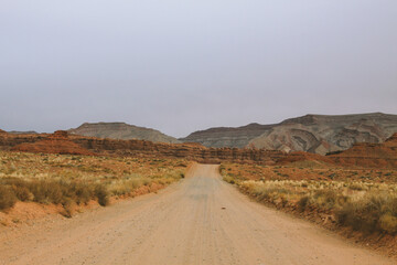 Fototapeta premium Winter in Monument Valley, Arizona, Utah 