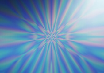 Light BLUE vector blurred shine abstract template.