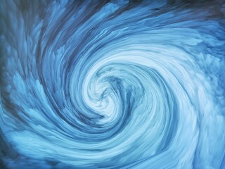 Effect twisted of blue painted background.