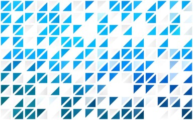 Light BLUE vector seamless layout with lines, triangles.