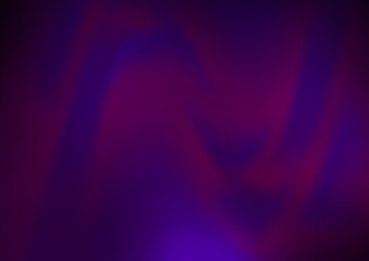 Dark Purple vector blurred shine abstract background.