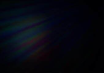 Dark Black vector background with straight lines.