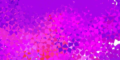 Light multicolor vector texture with random triangles.