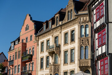 Fototapeta na wymiar Architektur in Erfurt