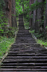 羽黒山参道　一の坂