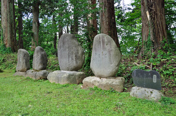 出羽三山神社　石碑