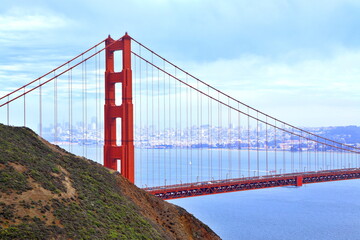 World Famous Golden Gate Bridge, California-USA