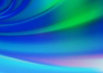 Light Blue, Green vector bokeh and colorful pattern.