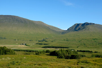 Fototapeta na wymiar Beautiful landscape in Scotland