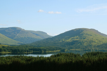 Beautiful landscape in Scotland