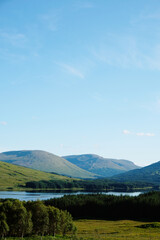 Beautiful landscape in Scotland