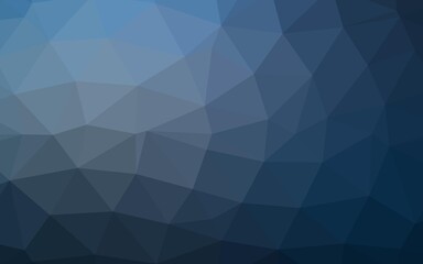 Obraz premium Light BLUE vector low poly cover.