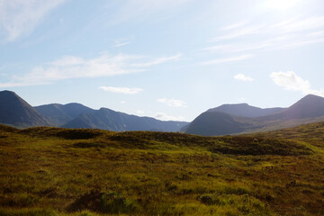 Obraz na płótnie Canvas Beautiful view of Scotland landscape