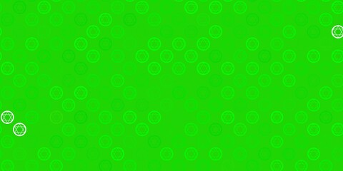 Light Green, Yellow vector pattern with magic elements.